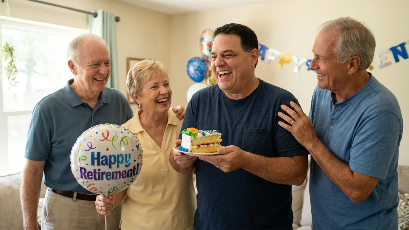 Financial advisor discusses retirement plan with Tampa retirees