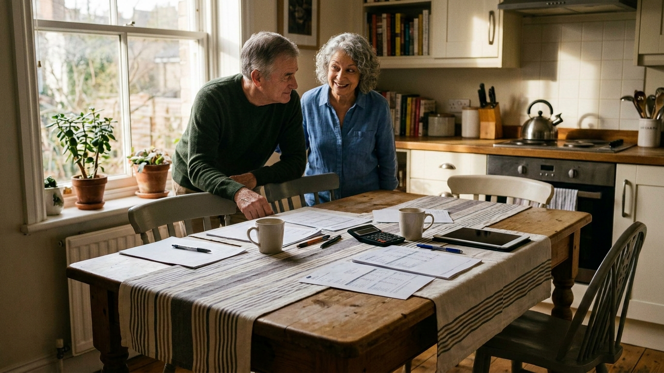 Caring medical professional in Florida conducting a cognitive and mobility assessment for a cheerful elderly woman in a bright, inviting clinic setting.