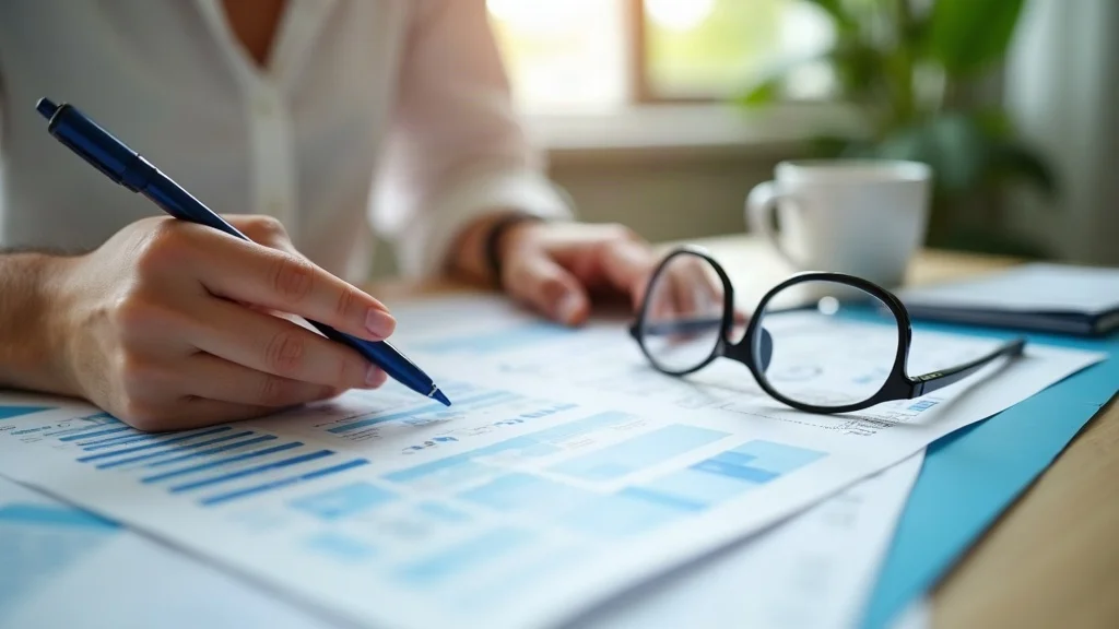IRA rollover rules in Florida — detailed review of retirement paperwork in a welcoming Florida home office